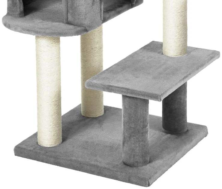 Frisco 48-in Heavy Duty Faux Fur Cat Tree & Condo 8 Frisco 48-in Heavy Duty Faux Fur Cat Tree & Condo - Image 6