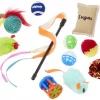 Frisco Plush, Teaser & Ball Variety Pack Cat Toy with Catnip, 12 count -PetNest Shop 169686 Main. SY630 V1573680776