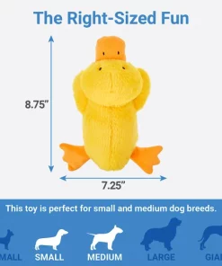 Frisco Plush Squeaky Duck Dog Toy -PetNest Shop 174684 PT1. SY630 V1574719124