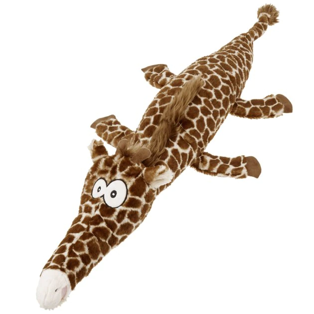 Frisco Wagazoo Plush Squeaking Giraffe Dog Toy 3 Frisco Wagazoo Plush Squeaking Giraffe Dog Toy