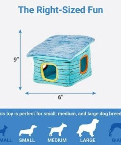 Frisco Hide & Seek Plush Chicken Coop Puzzle Dog Toy -PetNest Shop 174755 PT1. SY630 V1575299433