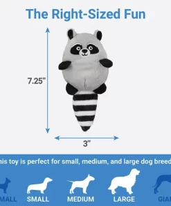 Frisco Hide & Seek Raccoon Dog Toy Refills, 3-pack -PetNest Shop 174766 PT1. SY630 V1578430461