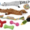 Frisco Rope, Plush, & TPR Bundle Dog Toy, 10-Pack -PetNest Shop 177846 MAIN. SY630 V1605660127