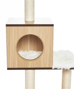 Frisco 62-in Modern Cat Tree & Condo -PetNest Shop 177901 PT3. SY630 V1584452571