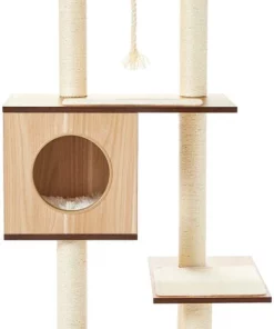 Frisco 47.5-in Modern Cat Tree & Condo -PetNest Shop 177904 PT3. SY630 V1584452582