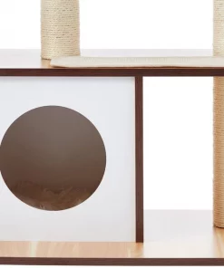 Frisco 28.5-in Modern Cat Tree & Condo -PetNest Shop 177907 PT2. SY630 V1584452299