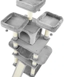 Frisco 68-in Faux Fur Cat Tree & Condo 13 Frisco 68-in Faux Fur Cat Tree & Condo -PetNest Shop 180383 PT4. SY630 V1584453192