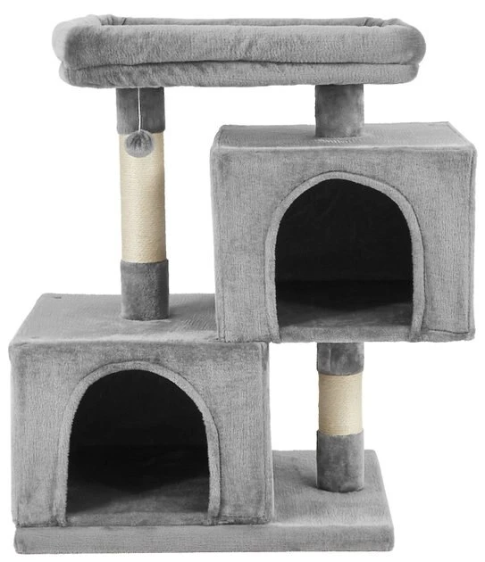 Frisco 33-in Faux Fur Cat Tree & Condo 6 Frisco 33-in Faux Fur Cat Tree & Condo - Image 4