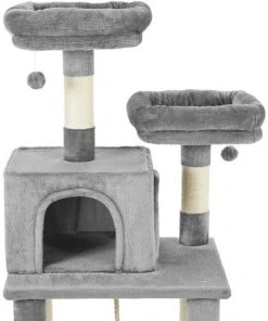 Frisco 59-in Faux Fur Cat Tree & Condo 12 Frisco 59-in Faux Fur Cat Tree & Condo -PetNest Shop 180392 PT2. SY630 V1584452444