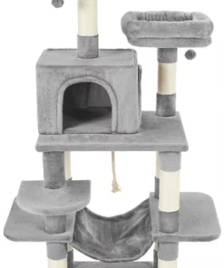 Frisco 59-in Faux Fur Cat Tree & Condo 14 Frisco 59-in Faux Fur Cat Tree & Condo -PetNest Shop 180392 PT4. SY630 V1584453088