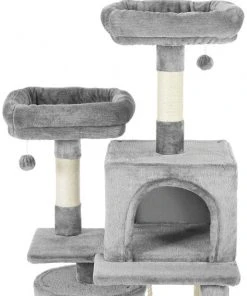 Frisco 61-in Faux Fur Cat Tree & Condo 12 Frisco 61-in Faux Fur Cat Tree & Condo -PetNest Shop 180395 PT2. SY630 V1584452346