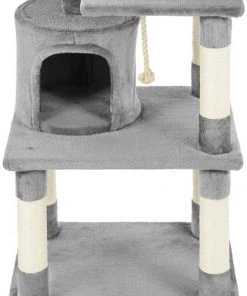 Frisco 61-in Faux Fur Cat Tree & Condo 13 Frisco 61-in Faux Fur Cat Tree & Condo -PetNest Shop 180395 PT3. SY630 V1584452644