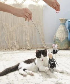 Frisco Dapper & Flapper Bouncy Mouse Cat Toy, 2 pack -PetNest Shop 183251 PT2. SY630 V1573748302