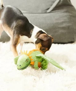 Frisco Mythical Mates Greenwing the Green Dragon Plush Squeaking Dog Toy 7 Frisco Mythical Mates Greenwing the Green Dragon Plush Squeaking Dog Toy -PetNest Shop 204483 PT2. SY630 V1583271178