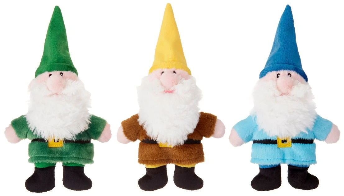 Frisco Mythical Mates Gnome Plush Squeaking Dog Toy 3 Frisco Mythical Mates Gnome Plush Squeaking Dog Toy
