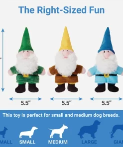 Frisco Mythical Mates Gnome Plush Squeaking Dog Toy 6 Frisco Mythical Mates Gnome Plush Squeaking Dog Toy -PetNest Shop 204507 PT1. SY630 V1587474444