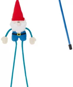 Frisco Mythical Mates Gnome Teaser Cat Toy with Catnip -PetNest Shop 204545 PT2. SY630 V1582825674