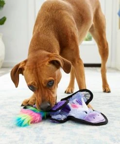 Frisco Mythical Mates Flat Plush Squeaking Unicorn Dog Toy -PetNest Shop 204559 PT2. SY630 V1583271551