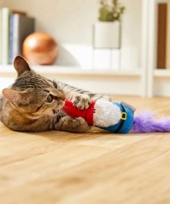 Frisco Mythical Mates Gnome Kicker Cat Toy with Catnip -PetNest Shop 206355 PT2. SY630 V1583271575