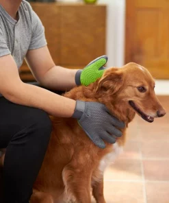 Frisco Dog & Cat Adjustable Grooming Gloves -PetNest Shop 206847 PT5. SY630 V1610763673