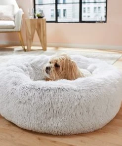 Frisco Eyelash Cat & Dog Bolster Bed