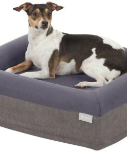 Frisco Orthopedic Rectangular Bolster Cat & Dog Bed w/Removable Cover -PetNest Shop 210225 PT2. SY630 V1590067639