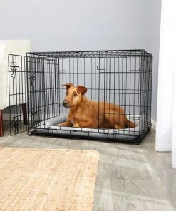 Frisco Heavy Duty Fold & Carry Double Door Collapsible Wire Dog Crate & Mat Kit 17 Frisco Heavy Duty Fold & Carry Double Door Collapsible Wire Dog Crate & Mat Kit -PetNest Shop 212616 PT7. SY630 V1580155770