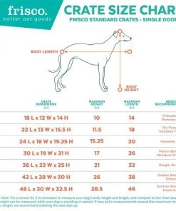 Frisco Fold & Carry Single Door Collapsible Wire Dog Crate & Mat Kit -PetNest Shop 212620 PT2. SY630 V1591724179