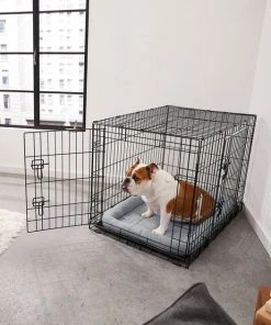 Frisco Fold & Carry Double Door Collapsible Wire Dog Crate & Mat Kit 17 Frisco Fold & Carry Double Door Collapsible Wire Dog Crate & Mat Kit -PetNest Shop 212631 PT7. SY630 V1580155740