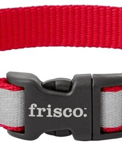 Frisco Solid Polyester Reflective Dog Collar -PetNest Shop 212775 PT3. SY630 V1586878940