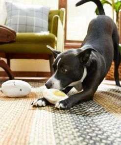 Frisco Plush Squeaking 2-in-1 Tearable Egg & Yolk Dog Toy -PetNest Shop 213789 PT8. SY630 V1600488482