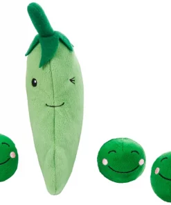 Frisco Plush Squeaking 2-in-1 Tearable Peapod & Peas Dog Toy -PetNest Shop 213791 PT3. SY630 V1590069116