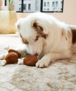 Frisco Hide & Seek Plush Chicken & Waffle Puzzle Dog Toy Refills, 3-Pack -PetNest Shop 213800 PT8. SY630 V1600488419