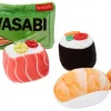 Frisco Plush Sushi Cat Toy with Catnip, Small, 4 count -PetNest Shop 213910 MAIN. SY630 V1590069698