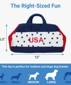 Frisco Hide-and-Seek USA Gym Bag Dog Toy 9 Frisco Hide-and-Seek USA Gym Bag Dog Toy -PetNest Shop 214078 PT1. SY630 V1597078573