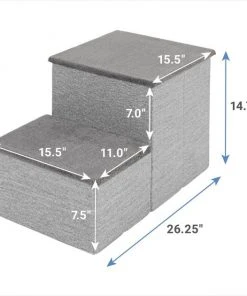 Frisco Collapsible Cat & Dog Stairs & Storage -PetNest Shop 214371 PT1. SY630 V1603932744