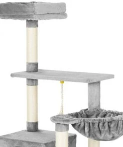 Frisco 66-in Cat Tree with Bed, Condo, Lounge Basket & Top Perch -PetNest Shop 214380 PT4. SY630 V1589894183