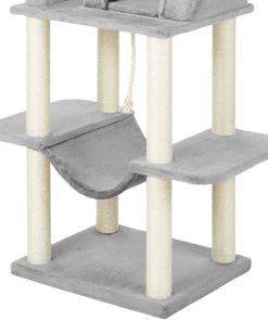Frisco 73-in Cat Tree with Hammock, Condo, Lounge Basket, Top Perch & Bed -PetNest Shop 214383 PT4. SY630 V1589894225