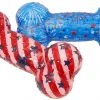 Frisco Americana TPR Bone Squeaky Dog Toy, 2 count -PetNest Shop 214651 MAIN. SY630 V1590170755