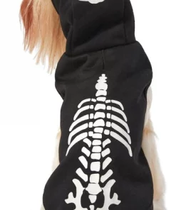 Frisco Glow in the Dark Skeleton Dog & Cat Hoodie -PetNest Shop 215630 PT2. SY630 V1625881333