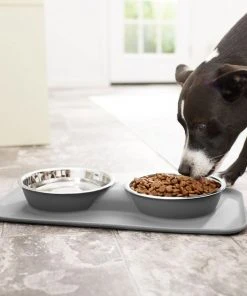 Frisco Heavy Duty Non-Skid Silicone Diner, Dark Gray -PetNest Shop 215979 PT6. SY630 V1599089765