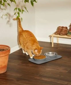 Frisco Heavy Duty Non-Skid Silicone Diner, Dark Gray -PetNest Shop 215979 PT7. SY630 V1599090986