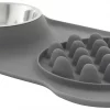 Frisco Silicone Slow Feeder Mat with Stainless Steel Bowl, 1.75 Cups -PetNest Shop 215983 MAIN. SY630 V1591020076