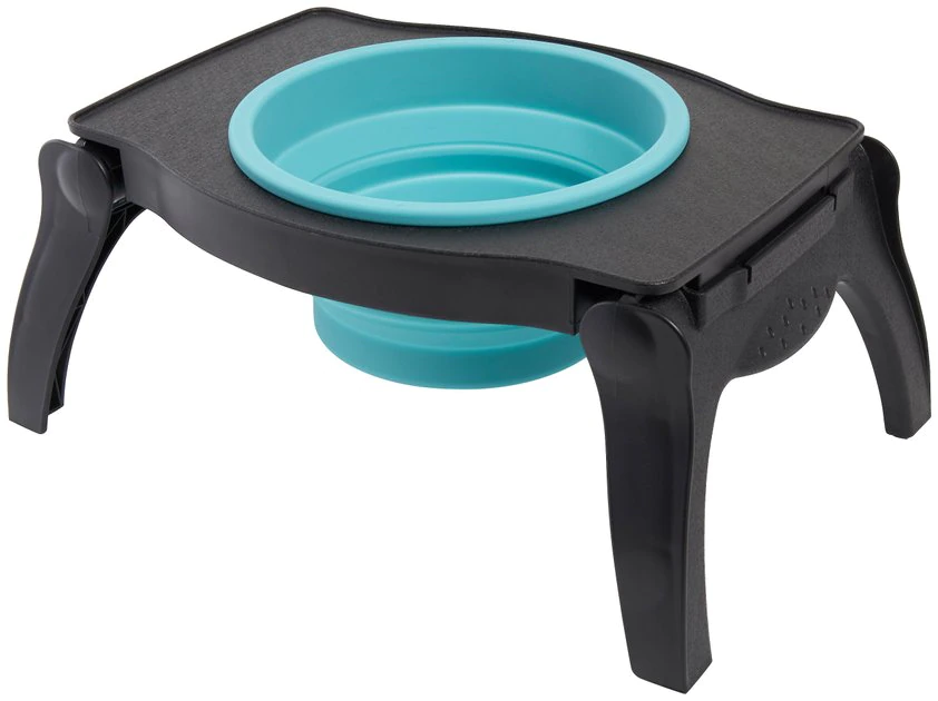 Frisco Elevated Collapsible Travel Bowl, 8 Cups 3 Frisco Elevated Collapsible Travel Bowl, 8 Cups