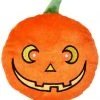 Frisco Halloween Pumpkin Round Plush Squeaky Dog Toy -PetNest Shop 218583 MAIN. SY630 V1594653361