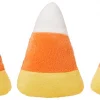 Frisco Halloween Candy Corn Plush Squeaky Dog Toy, 3 count -PetNest Shop 218619 MAIN. SY630 V1594335362