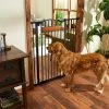 Frisco Wood Accents Extra Tall Auto-close Dog Gate, 41-in -PetNest Shop 221968 MAIN. SY630 V1595281859