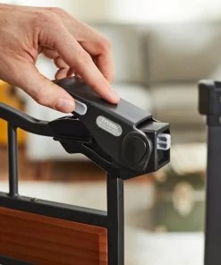 Frisco Wood Accents Extra Tall Auto-close Dog Gate, 41-in -PetNest Shop 221968 PT2. SY630 V1595282174