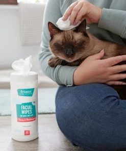 Frisco Dog & Cat Facial Grooming Wipes, Unscented -PetNest Shop 222159 PT2. SY630 V1602820297