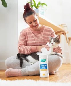 Frisco Itch Relief Waterless Grooming Wipes for Dogs & Cats, 50 count -PetNest Shop 222165 PT2. SY630 V1602822099